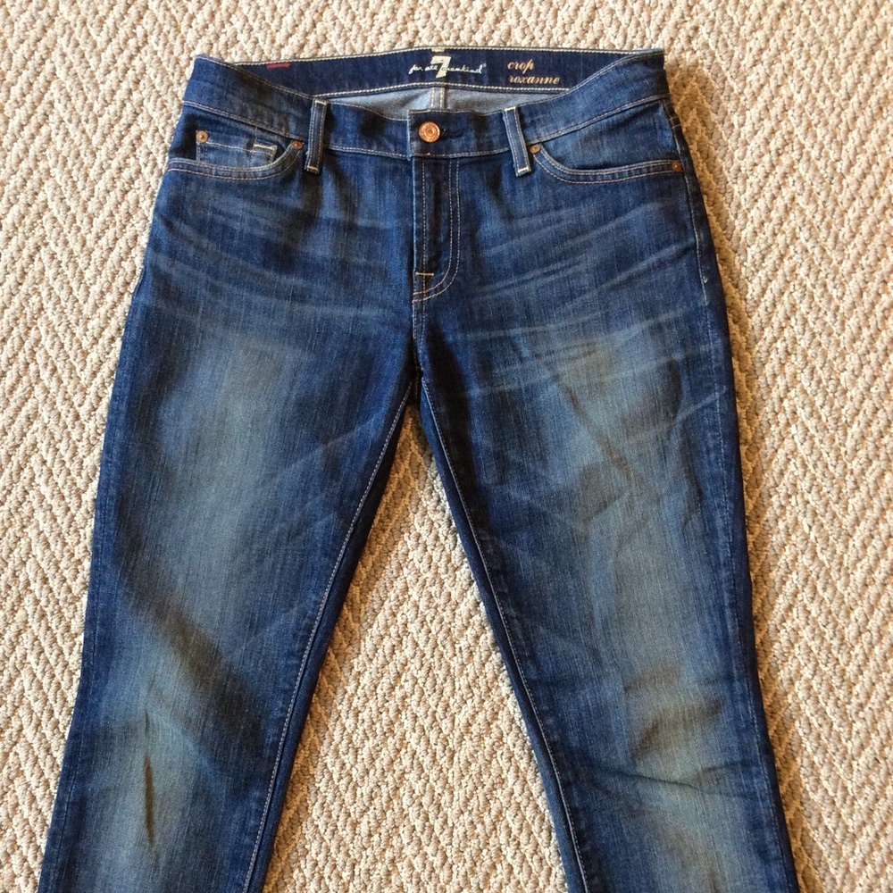 7 For All Mankind crop Roxanne size 27